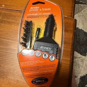 Jensen Universal DC Adapter - Jen60. 300mA  Converter for 12 volt